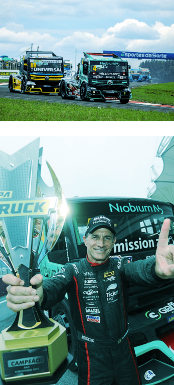 Tecnologia de Nióbio impulsiona vitórias na Copa Truck pelo segundo ano consecutivo