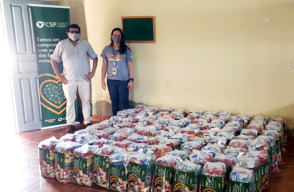 CSP doa 690 cestas básicas a 9 comunidades do Ceará