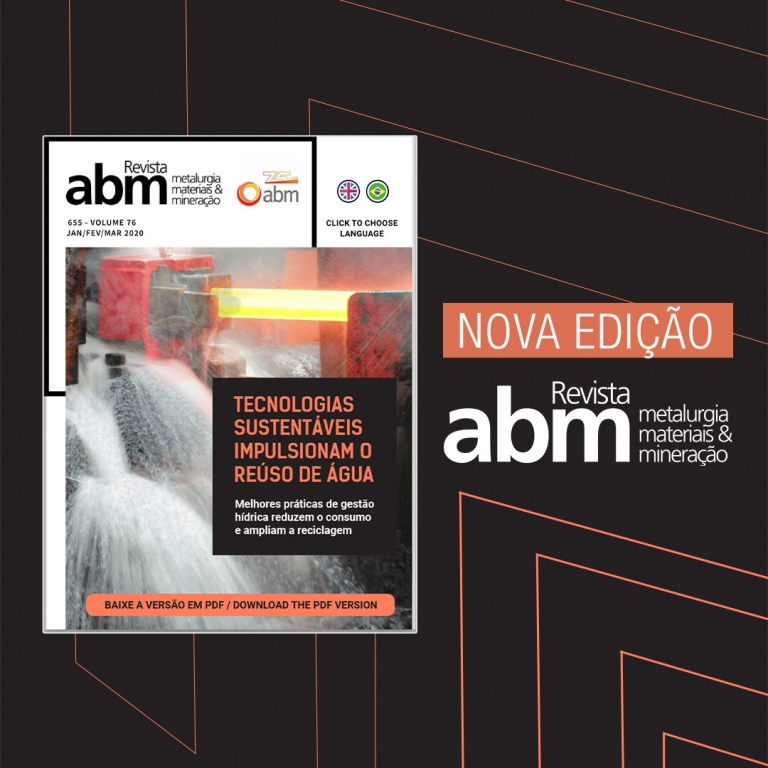 Nova edição da Revista ABM mostra novas tecnologias para o reúso da água na indústria